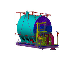 Gas-Fired Crude Oil Heater